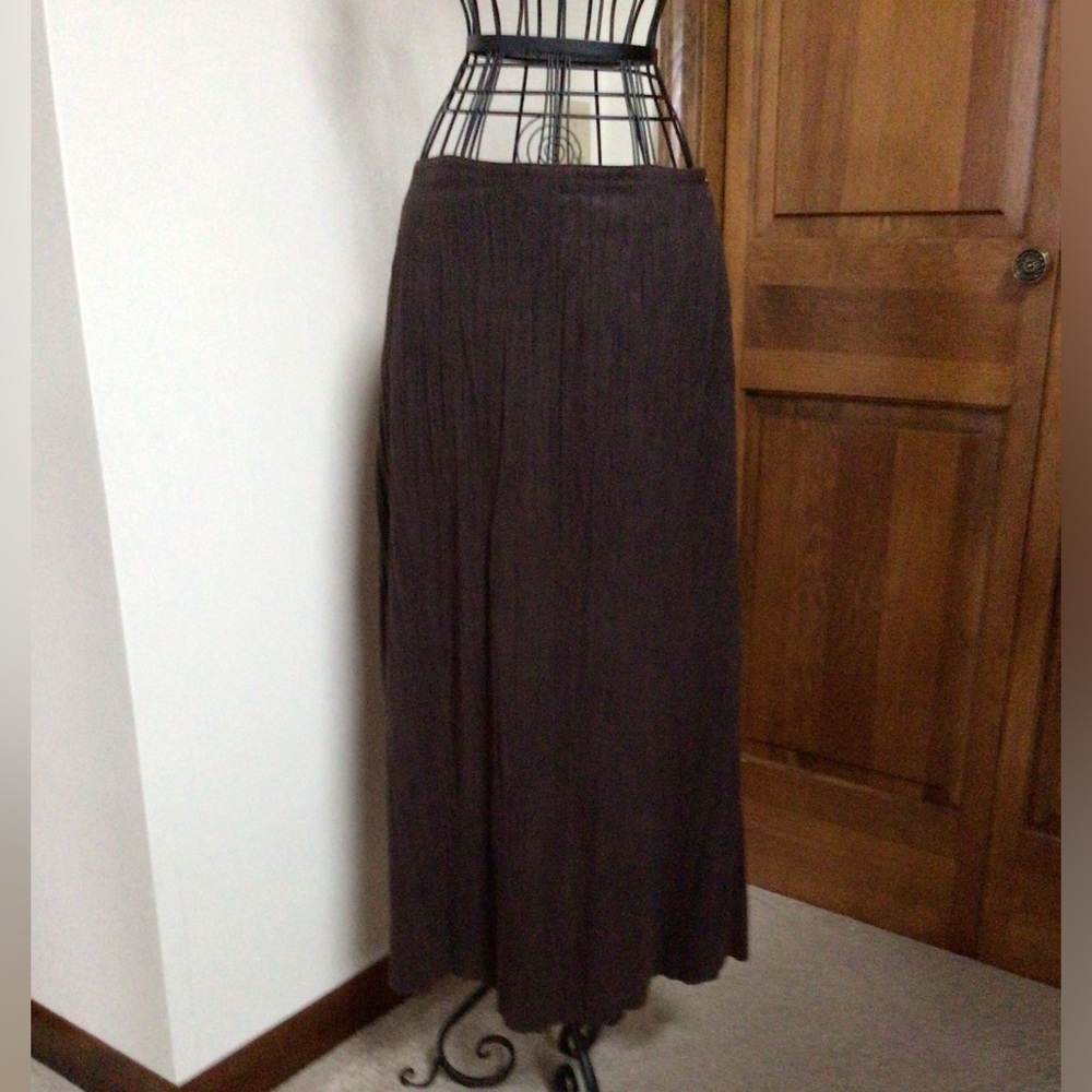J Jill fall faux suede skirt size 6 petite